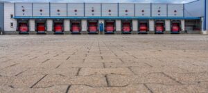 Commercial Interlocking Services. Commercial business with interlocking driveway.